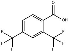 2,4-бис (трифторметил) бензойной кислоты структурированное изображение