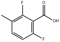 2,6-Difluoro-3-methylbenzoic acid Structure
