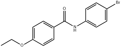 N-(4-브로모페닐)-4-에톡시벤즈아미드 구조식 이미지