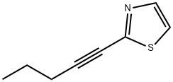 티아졸,2-(1-펜티닐)-(9CI) 구조식 이미지