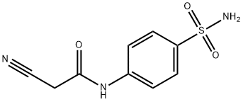 2-CYANO-N-(4-SULFAMOYL-PHENYL)-ACETAMIDE Structure