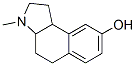2,3,3a,4,5,9b-Hexahydro-3-methyl-1H-benz[e]indol-8-ol 구조식 이미지