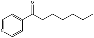 1-(4-Pyridyl)heptan-1-one Structure