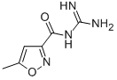 3-Isoxazolecarboxamide, N-(aminoiminomethyl)-5-methyl- Structure