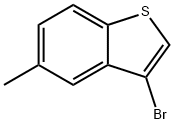 Benzo[b]thiophene, 3-bromo-5-methyl- 구조식 이미지