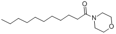 4-(1-oxoundecyl)morpholine Structure