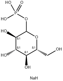 ALPHA-D-GLUCOSE-1-PHOSPHATE DISODIUM SALT TETRAHYDRATE Structure