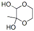 2-메틸-1,4-디옥산-2,3-디올 구조식 이미지