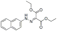 2-(2-나프틸)히드라조노말론산디에틸에스테르 구조식 이미지