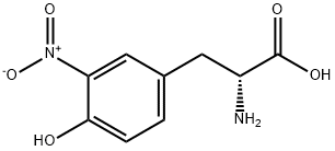3-NITRO-D-TYROSINE Structure