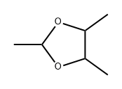 2,4,5-trimethyl-1,3-dioxolane 구조식 이미지
