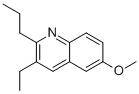 3-ETHYL-6-METHOXY-2-PROPYL-QUINOLINE Structure