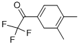 Ethanone, 1-(4,5-dimethyl-1,4-cyclohexadien-1-yl)-2,2,2-trifluoro- (9CI) Structure