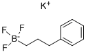 Potassium 3-phenylpropyltrifluoroborate 구조식 이미지