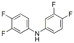 N-(3,4-디플루오로페닐)-3,4-디플루오로-아닐린 구조식 이미지