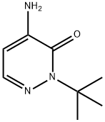 4-Amino-2-(tert-butyl)-3(2H)-pyridazinone Structure