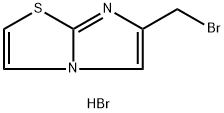 6-(Bromomethyl)imidazo[2,1-b]-[1,3]thiazole hydrobromide 구조식 이미지