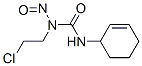 N-(2-클로로에틸)-N'-(2-사이클로헥센-1-일)-N-니트로소우레아 구조식 이미지