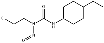 1-(2-Chloroethyl)-3-(4-ethylcyclohexyl)-1-nitrosourea 구조식 이미지