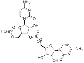 Cytidine, cytidylyl-(3'->5')-, mono(hydrogen phosphonate) (ester) Structure