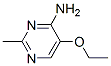 4-Pyrimidinamine,  5-ethoxy-2-methyl- 구조식 이미지