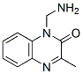 2(1H)-Quinoxalinone,1-(aminomethyl)-3-methyl-(9CI) Structure