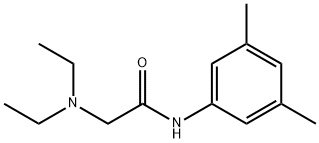 Acetamide, 2-(diethylamino)-N-(3,5-dimethylphenyl)- Structure