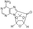 2',3'-O-ISOPROPYLIDENE-5'-OXO-8,5'-CYCLOADENOSINE Structure