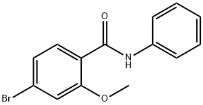 4-Bromo-2-methoxy-N-phenylbenzamide Structure