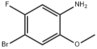 4-BroMo-5-fluoro-2-Methoxyaniline 구조식 이미지