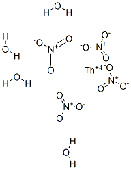 Thorium(IV) nitrate tetrahydrate. 구조식 이미지