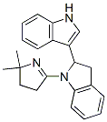 2-(1H-Indol-3-yl)-1-(5,5-dimethyl-1-pyrrolin-2-yl)indoline 구조식 이미지