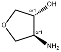 3-Furanol,4-aminotetrahydro-,(3R,4S)-rel-(9CI) Structure