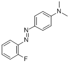 4-[(2-플루오로페닐)아조]-N,N-디메틸벤젠아민 구조식 이미지