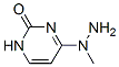 2(1H)-Pyrimidinone, 4-(1-methylhydrazino)- (7CI,8CI,9CI) Structure