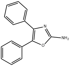2-amino-4,5-diphenyloxazole Structure