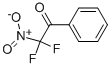 에타논,2,2-디플루오로-2-니트로-1-페닐-(9CI) 구조식 이미지
