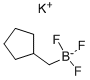 Potassium cyclopentylmethyltrifluoroborate Structure