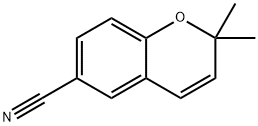 2,2-DIMETHYL-2H-CHROMENE-6-CARBONITRILE 구조식 이미지