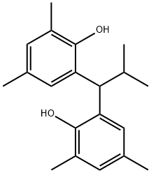 2,2'-(2-methylpropylidene)bis[4,6-xylenol]  Structure