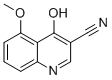 4-Hydroxy-5-methoxyquinoline- 3-carbonitrile Structure