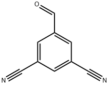 1,3-벤젠디카르보니트릴,5-포르밀-(9CI) 구조식 이미지