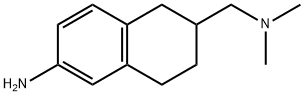 6-((diMethylaMino)Methyl)-5,6,7,8-tetrahydronaphthalen-2-aMine Structure
