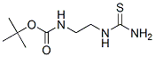 카르밤산,[2-[(아미노티옥소메틸)아미노]에틸]-,1,1-디메틸에틸에스테르 구조식 이미지