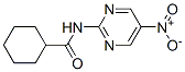 시클로헥산카르복사미드,N-(5-니트로-2-피리미디닐)-(9CI) 구조식 이미지
