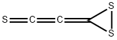 Ethenethione, dithiiranylidene- (9CI) Structure