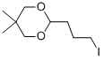 2-(3-Iodopropyl)-5,5-dimethyl-1,3-dioxane Structure