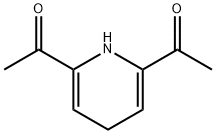 에타논,1,1-(1,4-디하이드로-2,6-피리딘디일)비스-(9CI) 구조식 이미지
