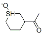 Ethanone, 1-(tetrahydro-1-oxido-2H-thiopyran-3-yl)- (9CI) 구조식 이미지