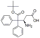 Boc-(R)-3-Amino-4,4-Diphenylbutyric Acid Structure